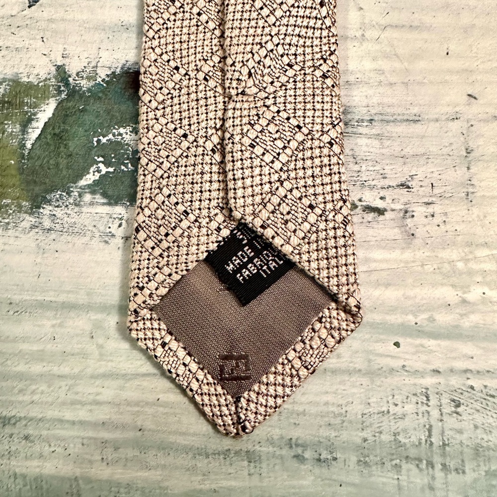 Fendi Cravatte Silk Necktie - Picture 7 of 12